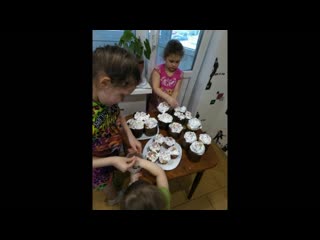 Пасхальный кулич семьи Гордийчук