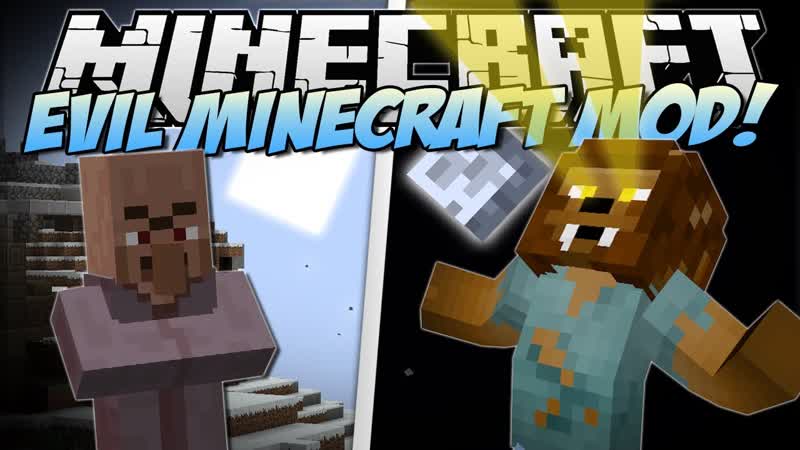 Minecraft, EVIL MINECRAFT MOD ( Werewolves, Farts Blood Magic ), Mod