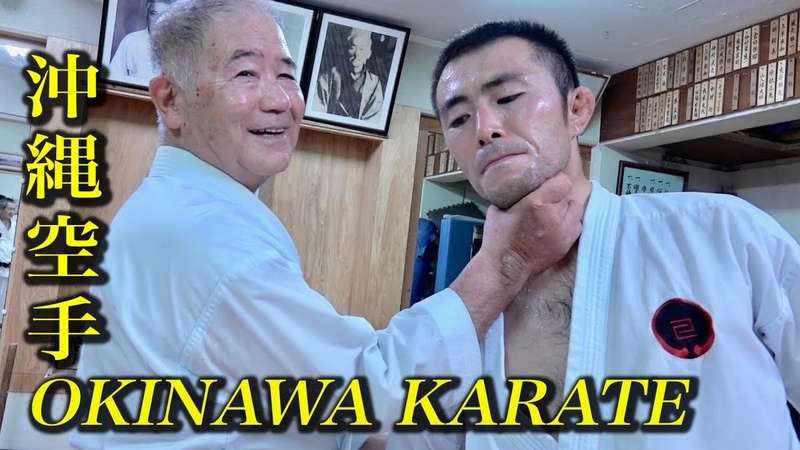 Finger is a weapon of Okinawa Karate Morio
