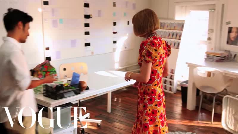 Studio visits by judges Anna Wintour, Diane von Furstenberg More CFDA, Vogue Fashion Fund