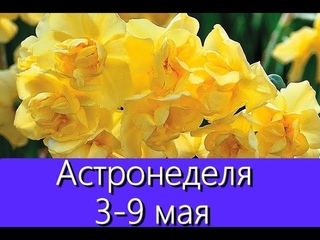 Астронеделя с 3 по 9 мая