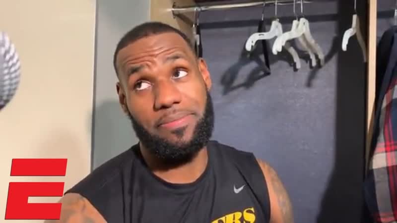 Le Bron James on Lakers loss vs. Nuggets, Lonzo Ball s injury, NBA 2018