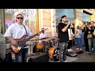 УЛИЧНЫЕ МУЗЫКАНТЫ ПИТЕРА . гр.АЙДАХО