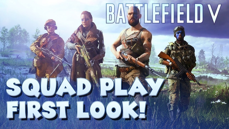 Squad Play in Battlefield 5 First