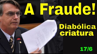 Bolsonaro e a fraude! Cad a prova Eletrobrs e a milicia do Senado! Quem cr nas mentiras do Demo