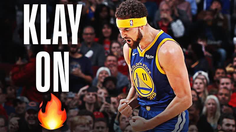 Klay Thompson Scorching 14 THREES vs