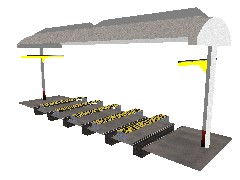 BR TPD 6-road spline with roof