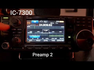 Icom IC-7300 vs IC-705 : very weak signal reception  (comparison)