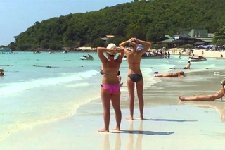 Strand auf Koh Larn Pattaya