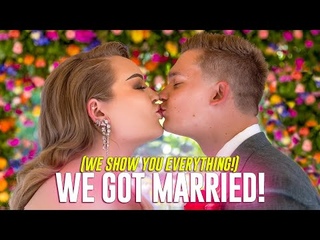 WATCH OUR WEDDING DAY!  Showing You EVERYTHING!