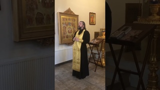 Смирение святых апостолов Петра и Павла. Проповедь о. Андрея перед исповедью.