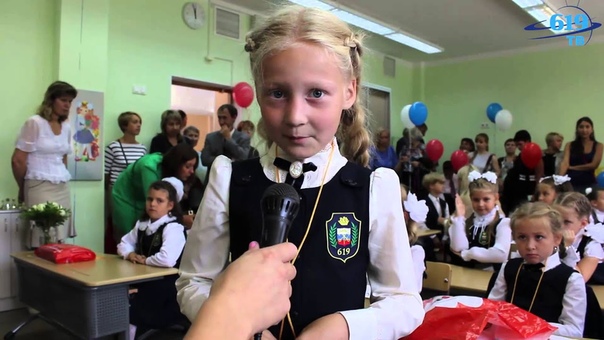Школа 619 Телевыпуск 04 09 15 1 сентября+Летние