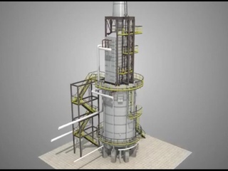 Печь цилиндрическая