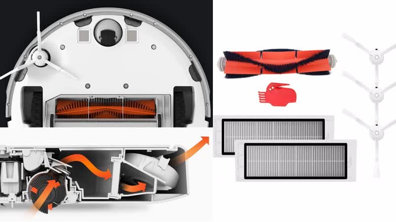 Робот пылесос Xiaomi mi robot vacuum сам может рассказать, когда и