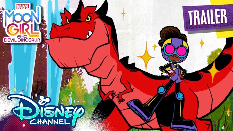 Marvels Moon Girl and Devil Dinosaur Official Trailer , Season 2, disneychannel x Marvel
