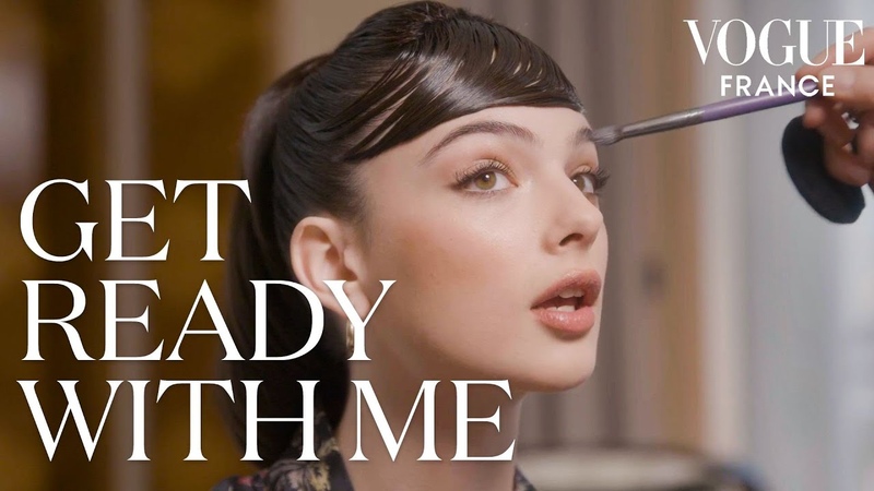 Deva Cassel Gets Ready For The Dior Show At Paris Fashion Week, Vogue