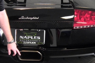 Lamborghini Murcielago LP640 black
