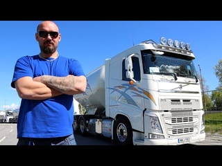Volvo Trucks – A bulk tank truck with a unique look – “Welcome to my cab – light“