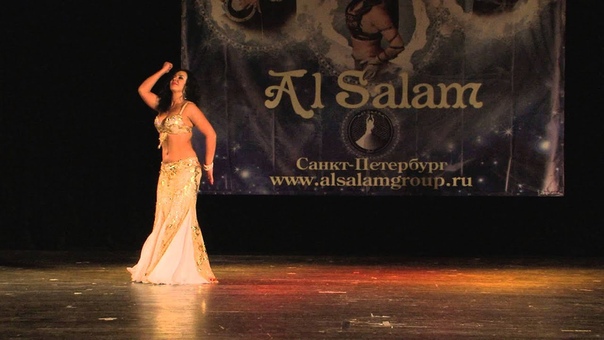 Al Salam Bellydance Festival 2012, Karolina Yakumaite, 1 st place Matias Hazrum Baladi