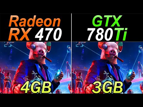 RX 470 Vs. GTX 780 Ti, Stock and Overclock, 1080p Gaming