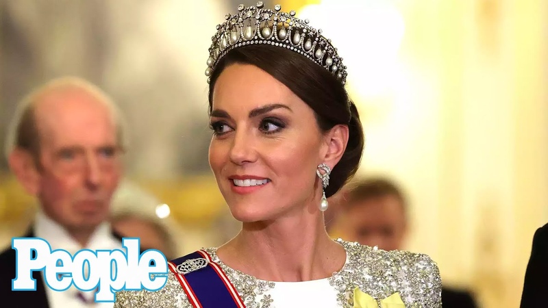 Kate Middleton Wears Her First Tiara in Nearly 3 Years for Buckingham Palace Banquet,