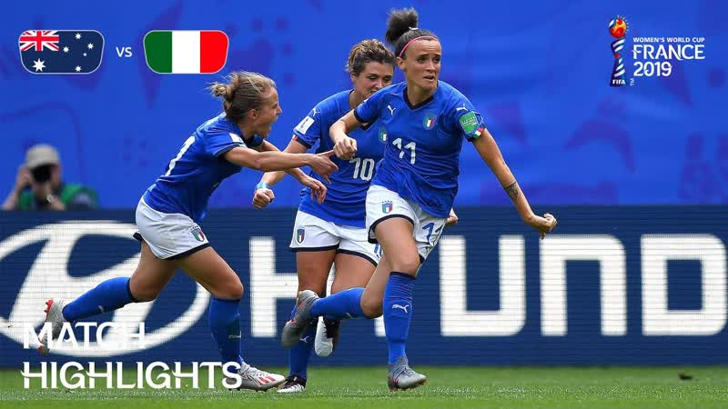 Australia v Italy, FIFA Women s World Cup France 2019, Match