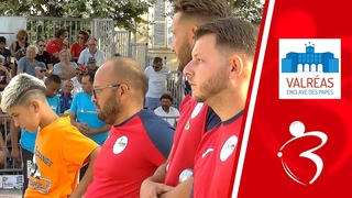 32e MOLINAS vs HERLEMAN (Avant la pose) : Supranational à pétanque de Valréas 2023