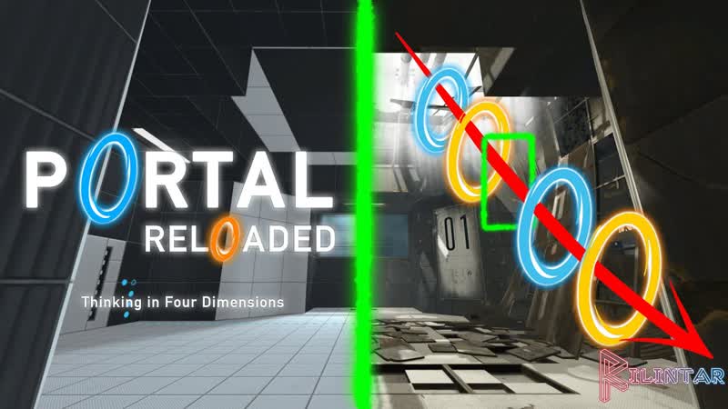 ЧЕТЫРЕ ИЗМЕРЕНИЯ Portal Reloaded,