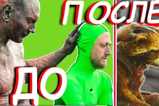 КАК ВЫГЛЯДЯТ КРУТЫЕ ФИЛЬМЫ ДО И ПОСЛЕ СПЕЦЭФФЕКТОВ?