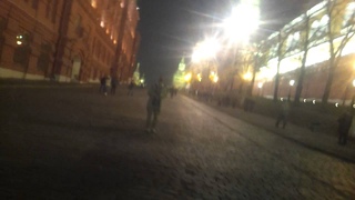 Kremlin on Halloween night