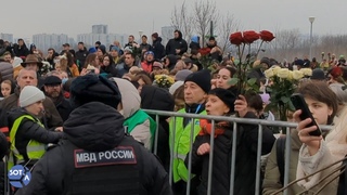 Похороны Алексея Навального. Тысячи россиян вышли, несмотря на репрессии. Как это было.