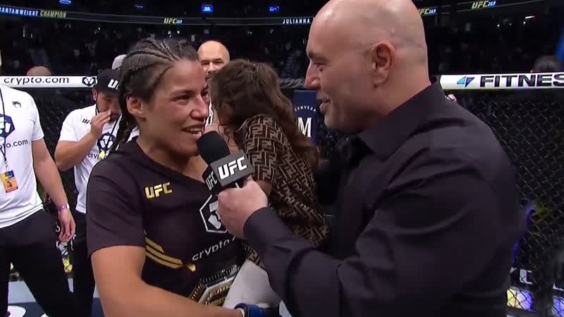 UFC 269: Julianna Peña Octagon Interview, New UFC Bantamweight