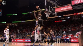 John Collins NASTY alley oop dunk over Joel Embiid  76ers vs Hawks Game 6