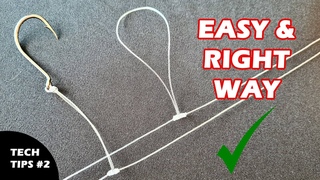 How to tie a PATERNOSTER RIG | DROPPER LOOP easily and correctly