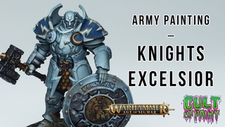 How to Paint Knights Excelsior Stormcast for Age of Sigmar Dominion!