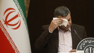 Coronavirus: Iran’s health minister tests positive after sweating profusely during press conference