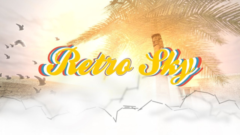 Retro sky by