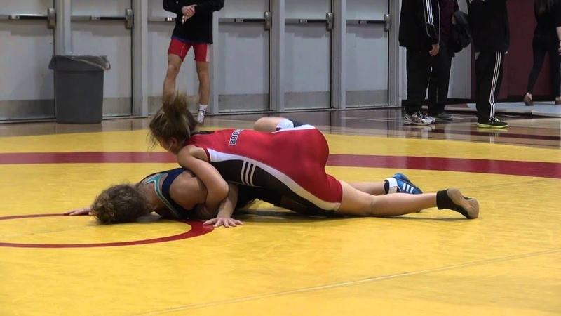 2014 Mc Master Invit FW51kg Jade Parsons ( Brock) vs Tina Mc Laren (