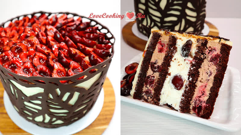 Шоколадный торт Вишня в шоколаде торт с