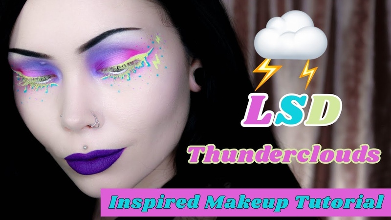 LSD Thunderclouds Inspired Makeup Tutorial, , Ree Ree