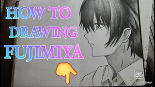 How to Draw Amane Fujimiya The Angel Next Door Spoils Me Rotten - Anime Fanart