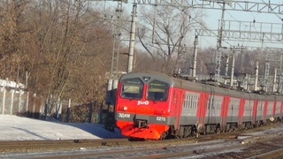 Электропоезд ЭД4М-0270 сообщением Фрязино - Москва