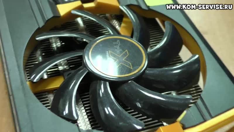 Снятие чистка и смазка вентиляторов видеокарты Sapphire Radeon R9
