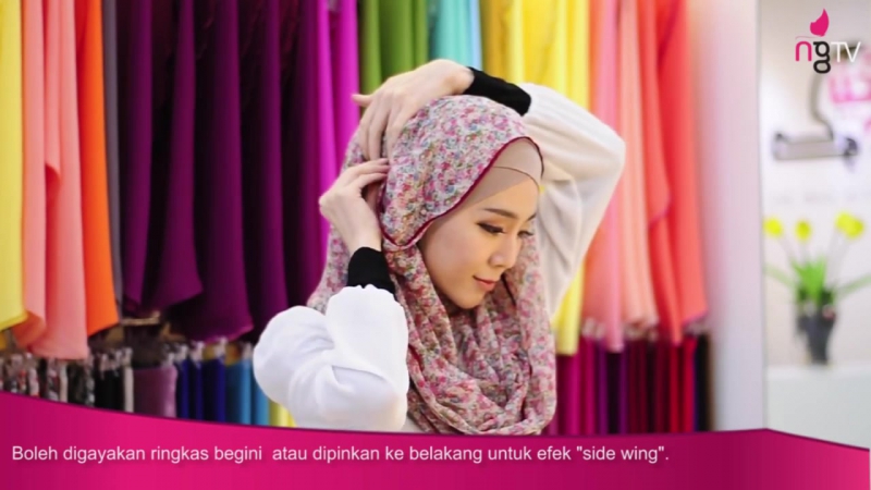 Neng Geulis Hijab Tutorial 1 Hawa