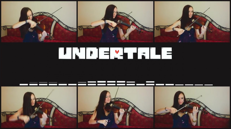 Undertale Megalovania ( Anastasia Soina