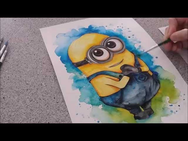 Dave the Minion Speed painting