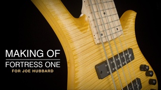 MAKING OF - Warwick Fortress One for Joe Hubbard - Honey Violin Transparent Satin #18-3758