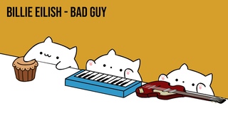 Bongo Cat - Billie Eilish bad guy (Cat Cover)