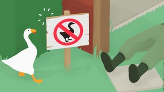 ОСТОРОЖНО, ГУСЬ ВРЕДИТЕЛЬ! Весёлая игра Симулятор УГАРНОГО ГУСЯ / Untitled Goose Game