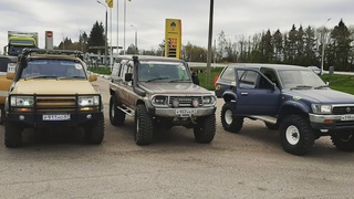 Монстры на каникулах (Toyota Land Cruiser 78, Toyota Hilux surf,  Land Cruiser 80)
